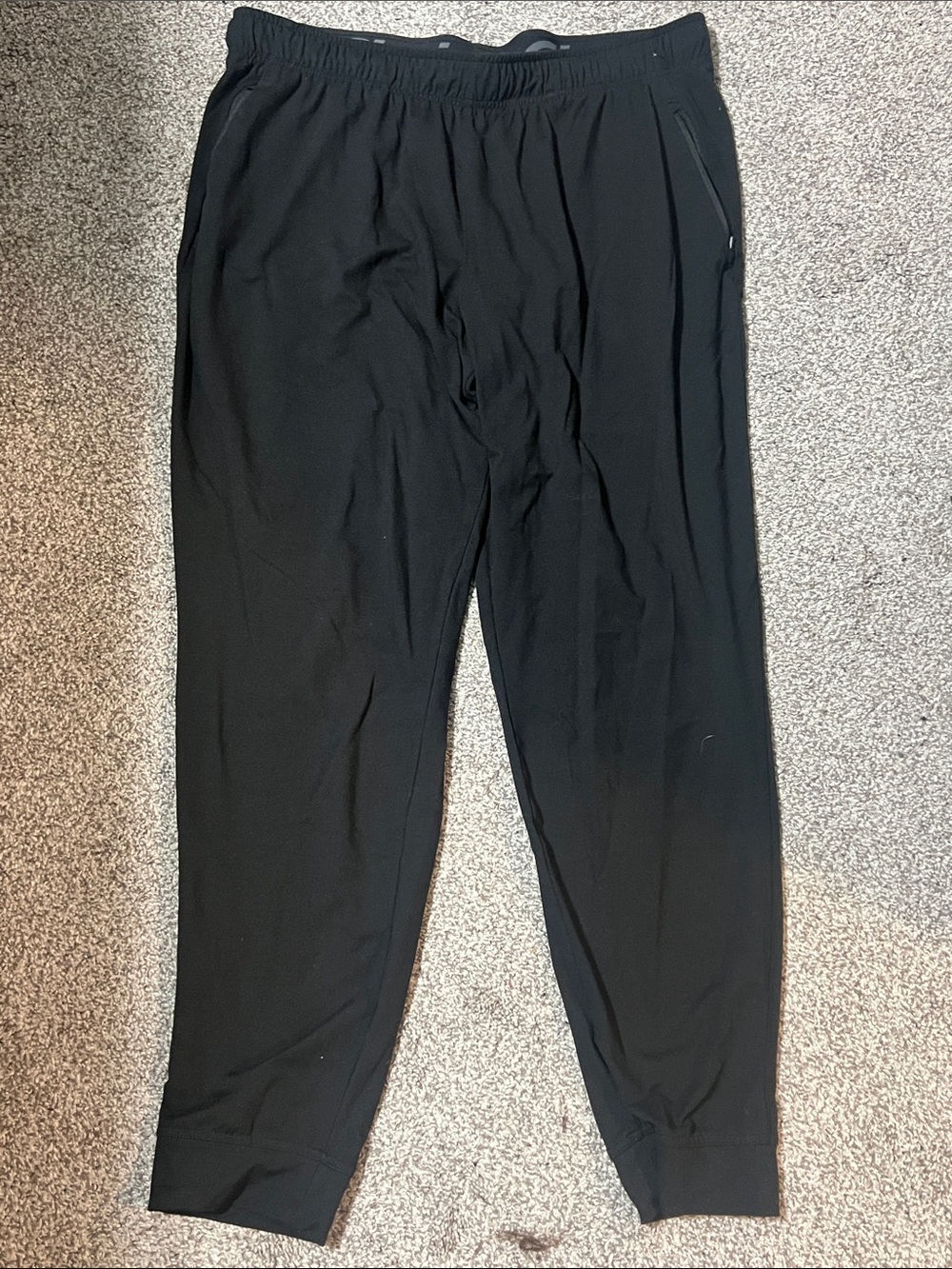 Performance Black Men's Lightweight Jogger